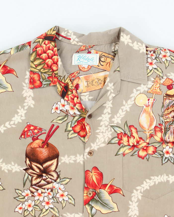 Vintage Kolekole Hawaiian Shirt - L