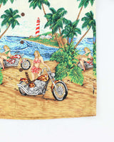 Vintage 90s Pacific Legend Hawaiian Shirt - M