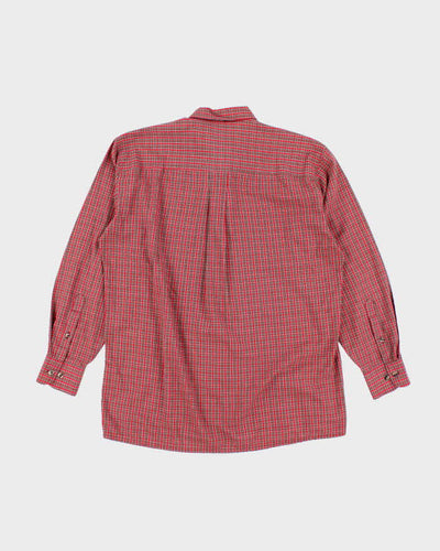 Vintage Valentino Red Check Shirt - M