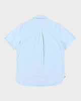 Stussy Blue Short Sleeve Shirt - L
