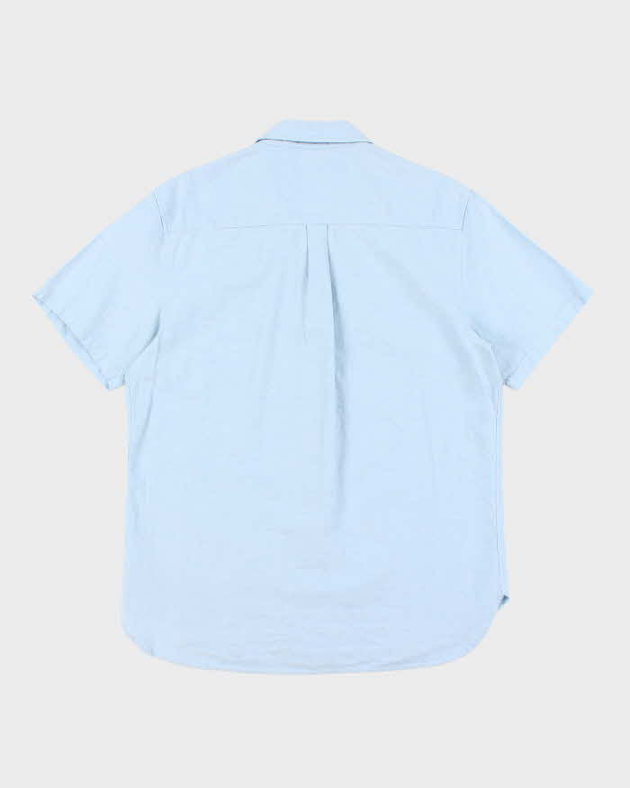Stussy Blue Short Sleeve Shirt - L