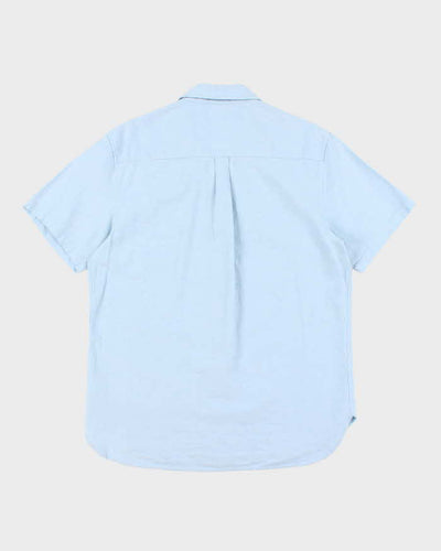 Stussy Blue Short Sleeve Shirt - L