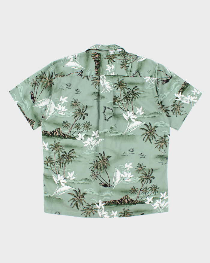 Vintage 2000's Palmwave Hawaii Print Hawaiian Shirt - L