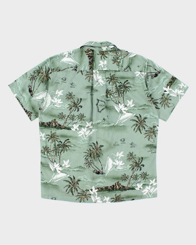 Vintage 2000's Palmwave Hawaii Print Hawaiian Shirt - L