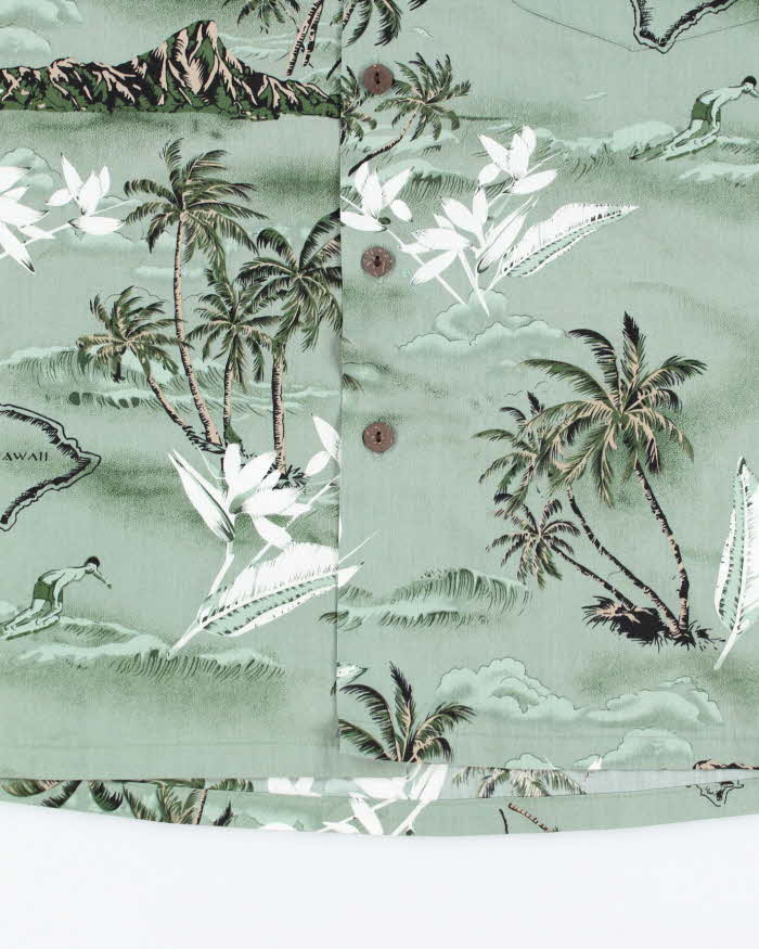 Vintage 2000's Palmwave Hawaii Print Hawaiian Shirt - L