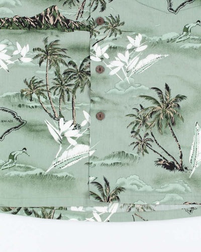 Vintage 2000's Palmwave Hawaii Print Hawaiian Shirt - L