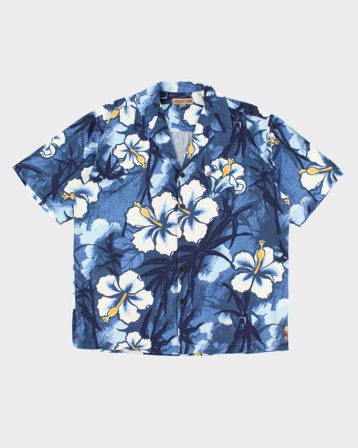 Vintage Y2K Quiksilver Hawaiian Button Up Shirt - L