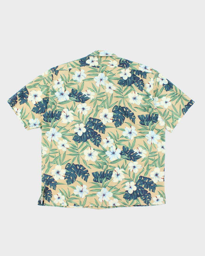 Vintage 2000's Ralph Lauren Floral Print Hawaiian Shirt - L
