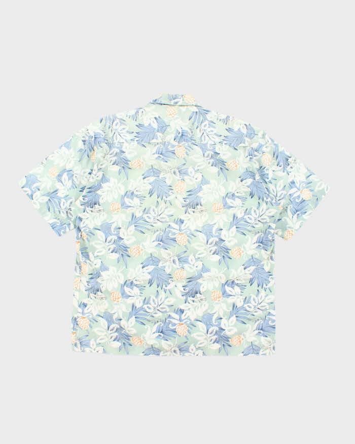 Vintage 2000's Pierre Cardin Floral Print Hawaiian Shirt - L