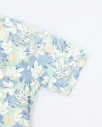 Vintage 2000's Pierre Cardin Floral Print Hawaiian Shirt - L