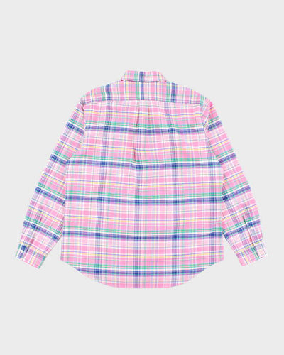 Vintage Ralph Lauren Checked Long Sleeve Shirt - XL