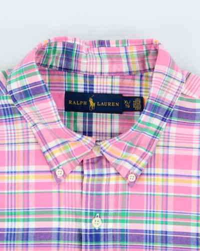 Vintage Ralph Lauren Checked Long Sleeve Shirt - XL