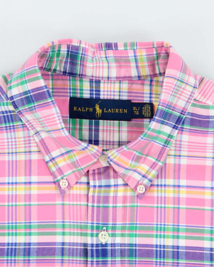 Vintage Ralph Lauren Checked Long Sleeve Shirt - XL