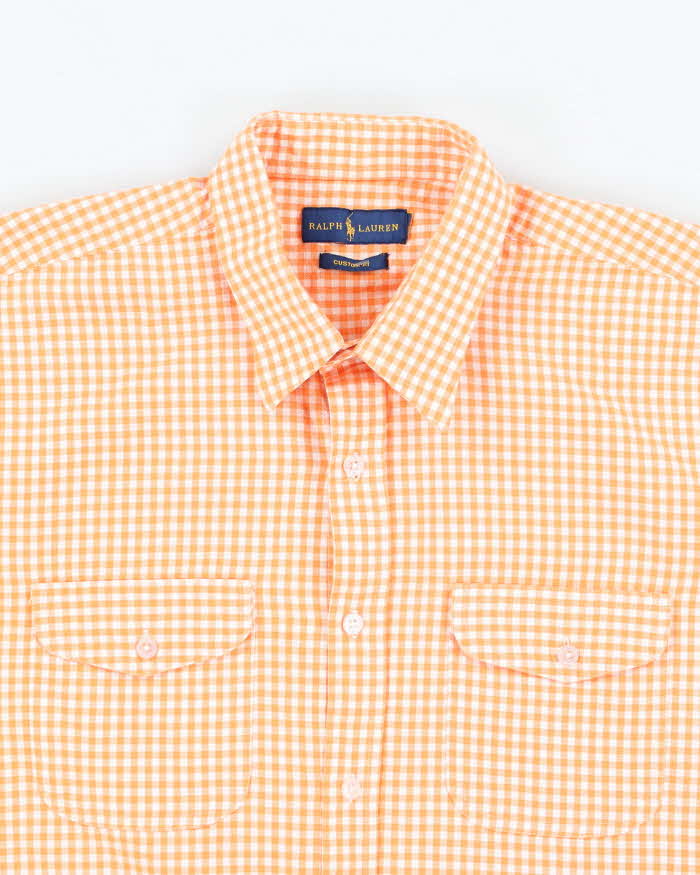 Vintage Ralph Lauren Gingham Long Sleeve Shirt - L