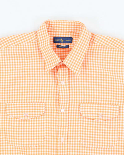 Vintage Ralph Lauren Gingham Long Sleeve Shirt - L