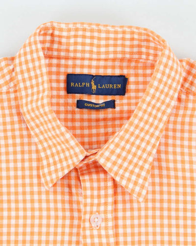 Vintage Ralph Lauren Gingham Long Sleeve Shirt - L