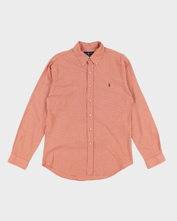 Vintage Ralph Lauren Checked Long Sleeve Shirt - L