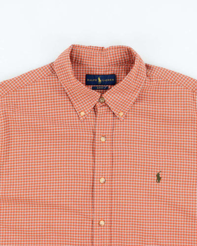 Vintage Ralph Lauren Checked Long Sleeve Shirt - L