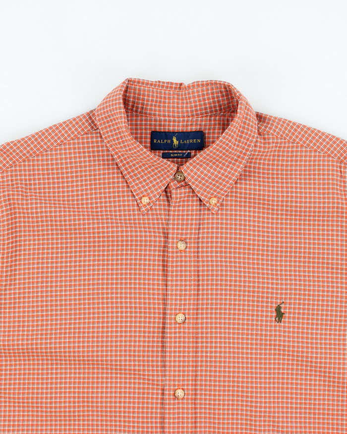 Vintage Ralph Lauren Checked Long Sleeve Shirt - L