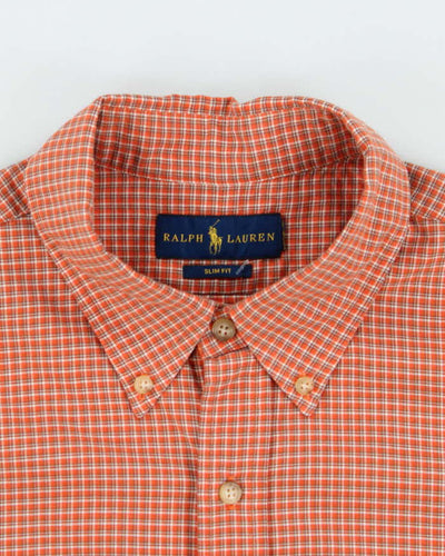 Vintage Ralph Lauren Checked Long Sleeve Shirt - L