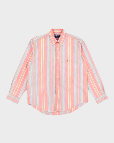 Vintage Ralph Lauren Striped Long Sleeve Shirt - L