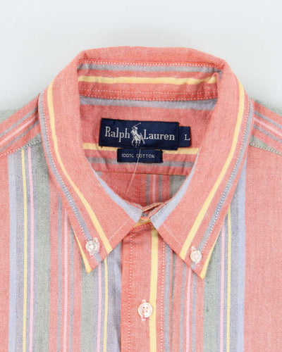 Vintage Ralph Lauren Striped Long Sleeve Shirt - L