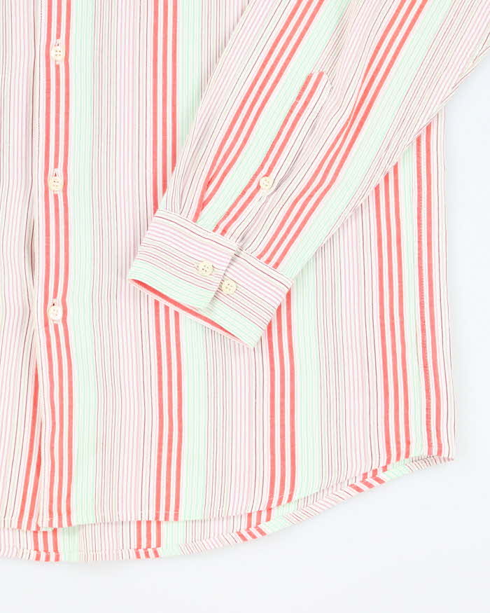 Vintage Lacoste Striped Long Sleeve Shirt - L