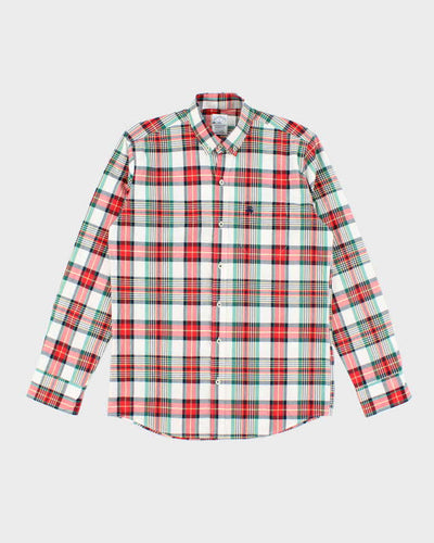 Vintage Brooks Brothers Checked Long Sleeve Shirt - L