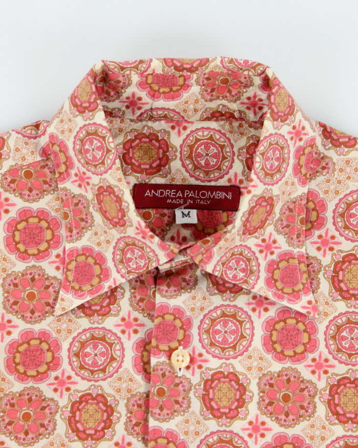 Vintage 70s Andrea Palombini Long Sleeve Shirt - M