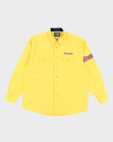 Vintage 90s Wrangler Western Embroidered Long Sleeve Shirt - XXL