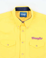 Vintage 90s Wrangler Western Embroidered Long Sleeve Shirt - XXL