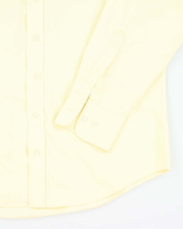 Vintage Nautica Pale Yellow Long Sleeve Shirt - L