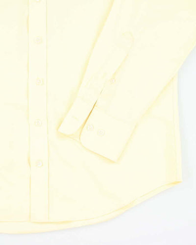 Vintage Nautica Pale Yellow Long Sleeve Shirt - L
