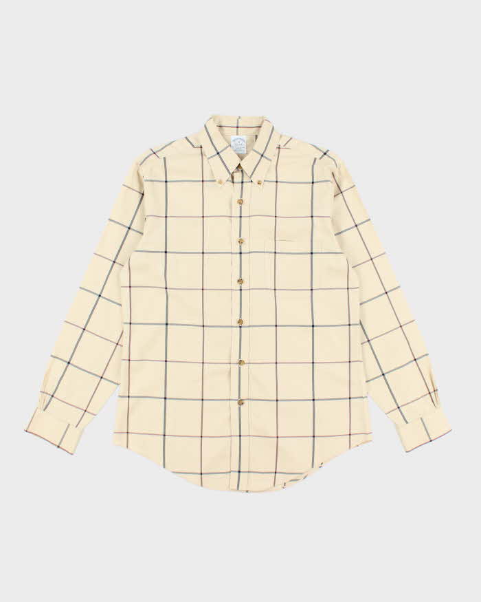 Vintage Brooks Brothers Checked Long Sleeve Shirt - M