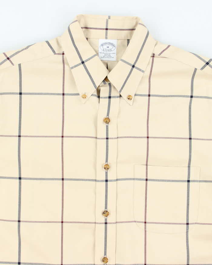Vintage Brooks Brothers Checked Long Sleeve Shirt - M