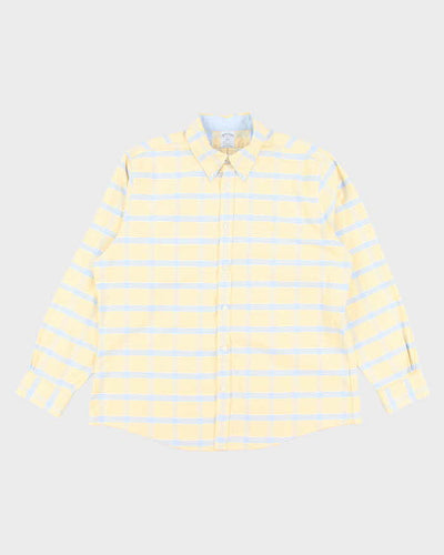 Vintage Brooks Brothers Checked Long Sleeve Shirt - XL