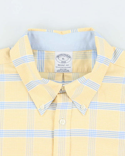 Vintage Brooks Brothers Checked Long Sleeve Shirt - XL