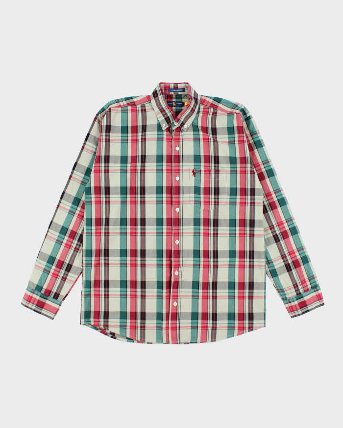Vintage Ralph Lauren Checked Long Sleeve Shirt - XL