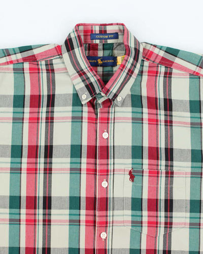 Vintage Ralph Lauren Checked Long Sleeve Shirt - XL