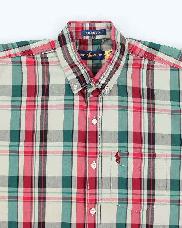 Vintage Ralph Lauren Checked Long Sleeve Shirt - XL