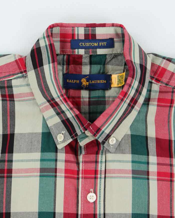 Vintage Ralph Lauren Checked Long Sleeve Shirt - XL