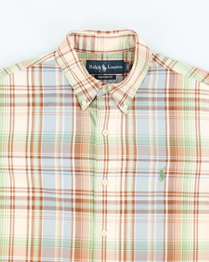Vintage Ralph Lauren Checked Long Sleeve Shirt - L