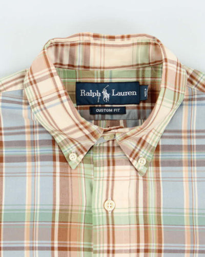 Vintage Ralph Lauren Checked Long Sleeve Shirt - L
