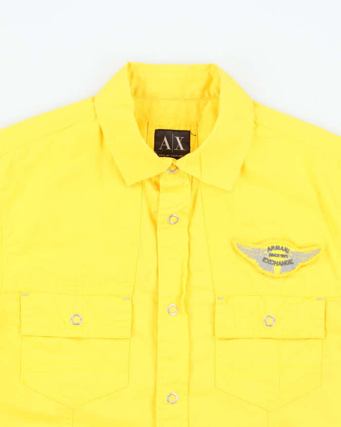 Vintage Y2k 00s Armani Exchange  Long Sleeve Shirt - XS