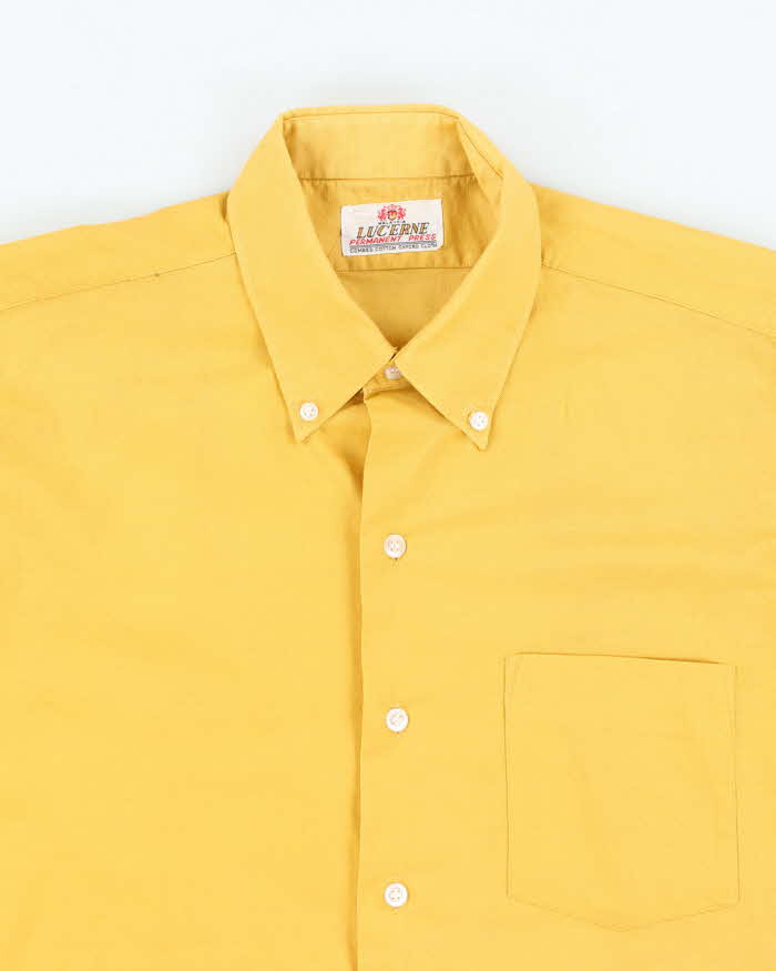 Vintage 60s Lucerne Long Sleeve Shirt - M