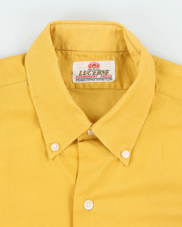 Vintage 60s Lucerne Long Sleeve Shirt - M