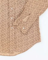 Vintage 70s The Bay 317 Floral Long Sleeve Shirt - M