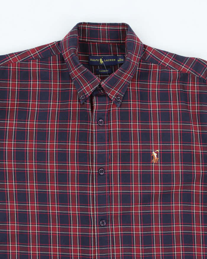 Vintage Ralph Lauren Checked Long Sleeve Shirt - XL
