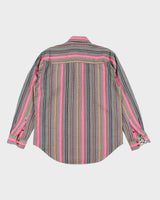 Vintage Robert Graham Silk &amp; Cotton Shirt - L