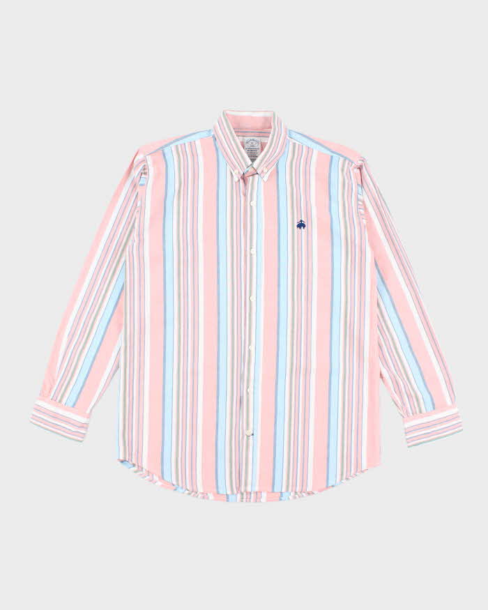 Vintage Brooks Brothers Boxy Long Sleeve Shirt - XL